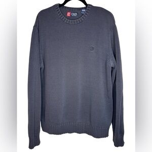 Chaps Classics Sweater Navy Blue Pullover